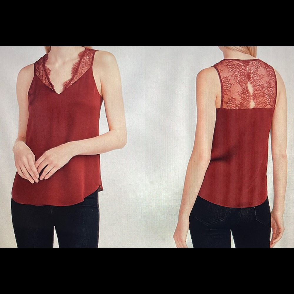Express Lace Inset Tank